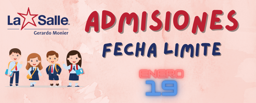 CONCURSO DE ADMISIÓN 24-25 FECHA LÍMITE 19 ENERO