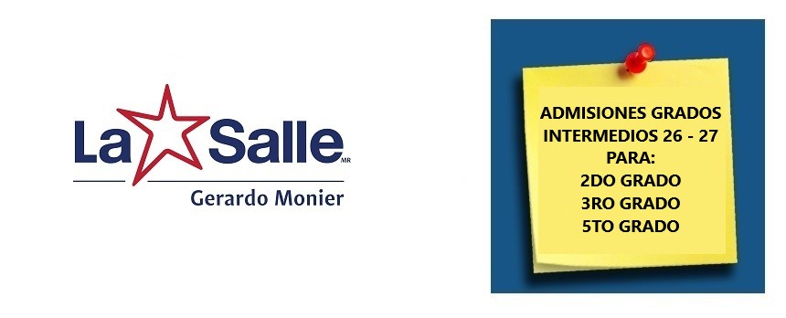 CONVOCATORIA CONCURSO ADMISIÓN GRADOS INTERMEDIOS 2026-2027